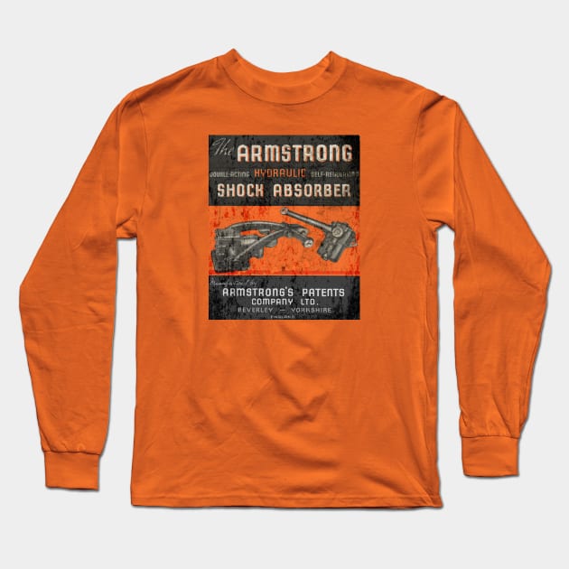 Armstrong Lever Long Sleeve T-Shirt by Midcenturydave